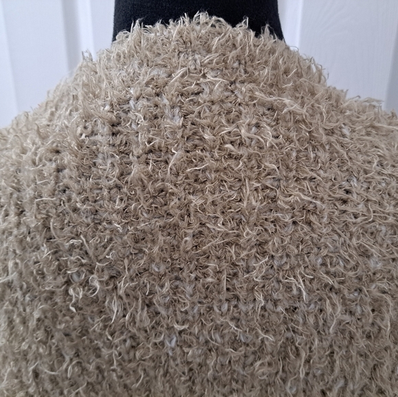 Kensie Open Front Eyelash Cardigan/Sweaterso   Size L - Picture 4 of 8
